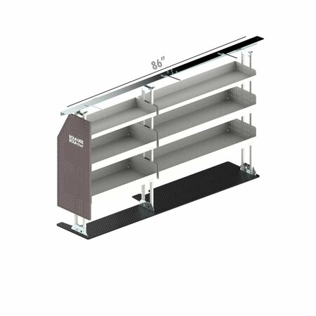 KD OFICINA EFRHD12015 12-Series Low Shelving Unit with Extension Frame KD3583091